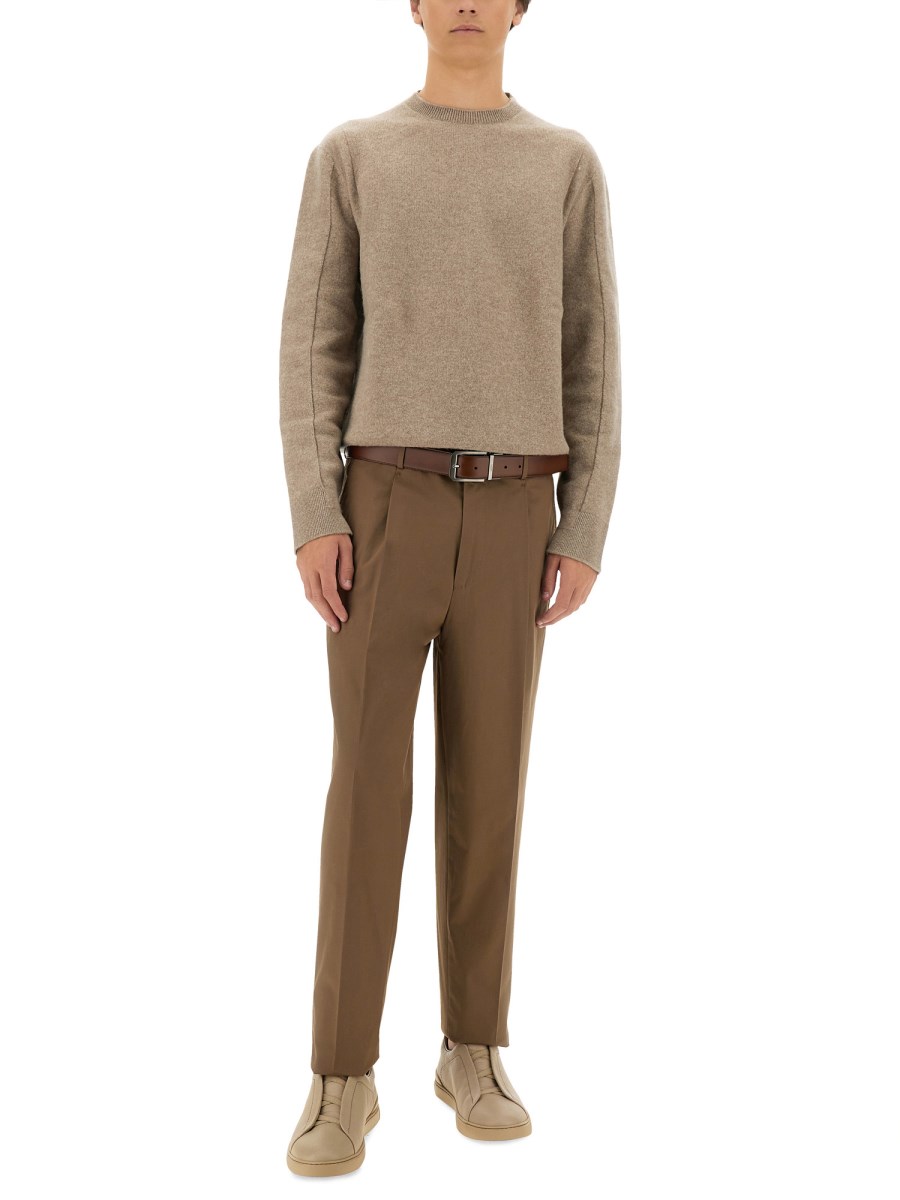 ZEGNA PANTALONE STRAIGHT LEG