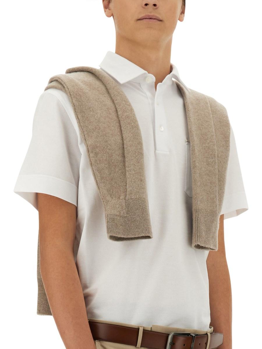 ZEGNA POLO IN COTONE