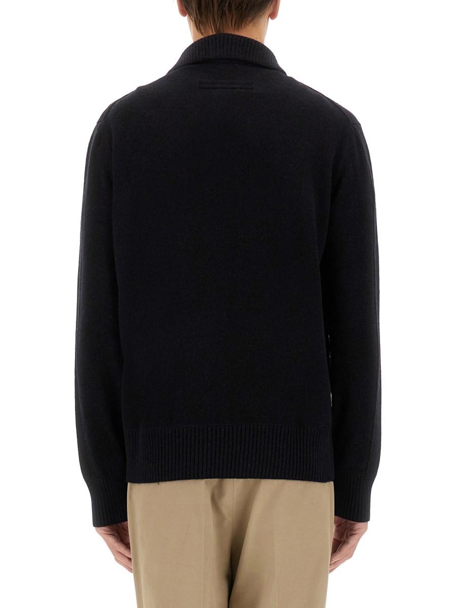 ZEGNA POLO IN LANA E CASHMERE