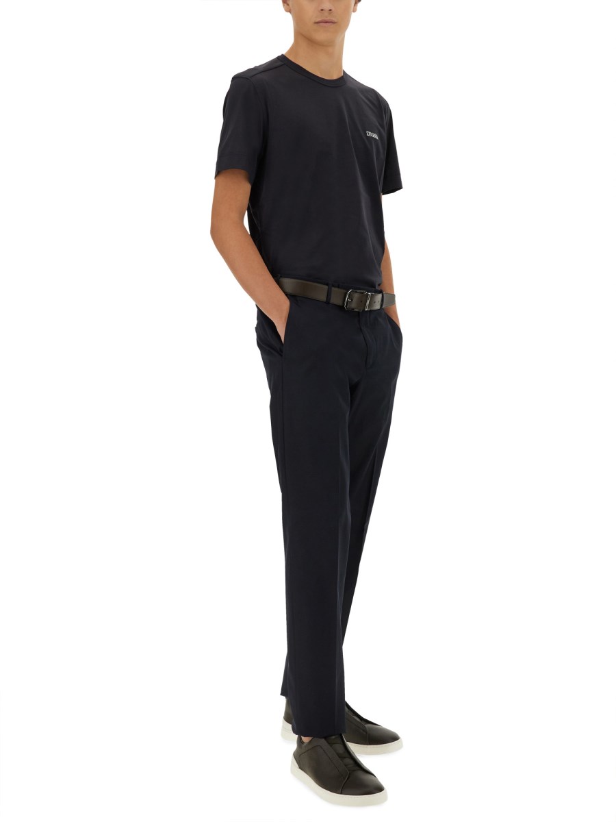 ZEGNA T-SHIRT CON LOGO