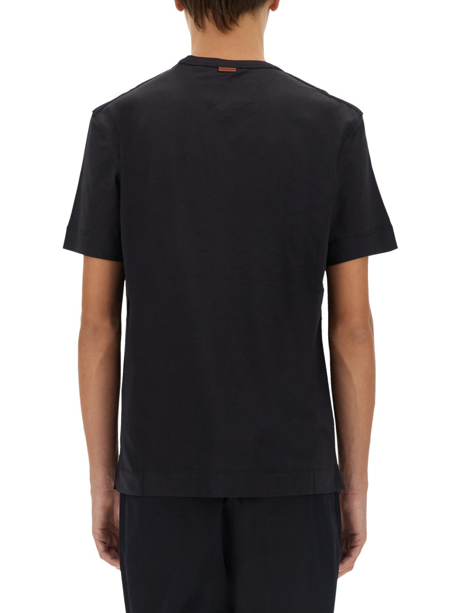 ZEGNA T-SHIRT CON LOGO