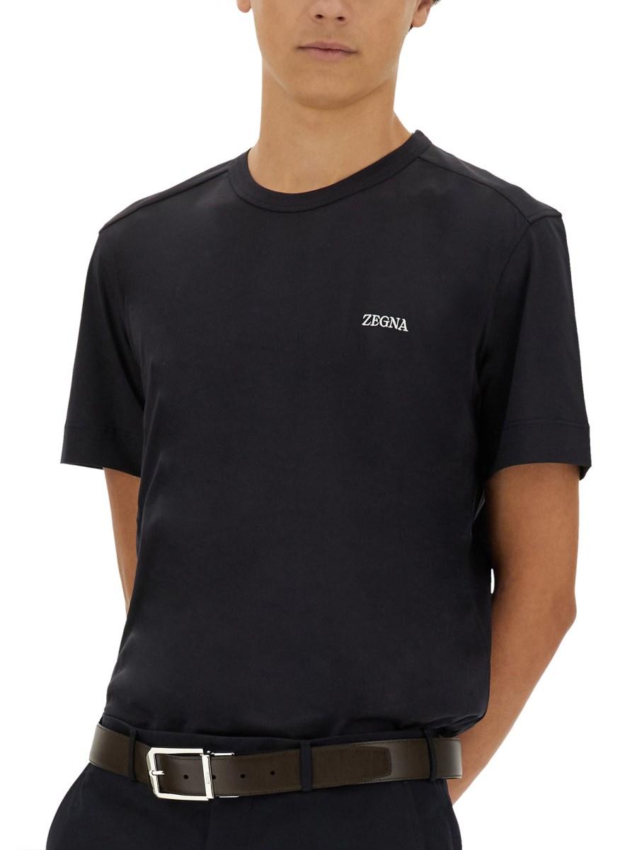 ZEGNA T-SHIRT CON LOGO