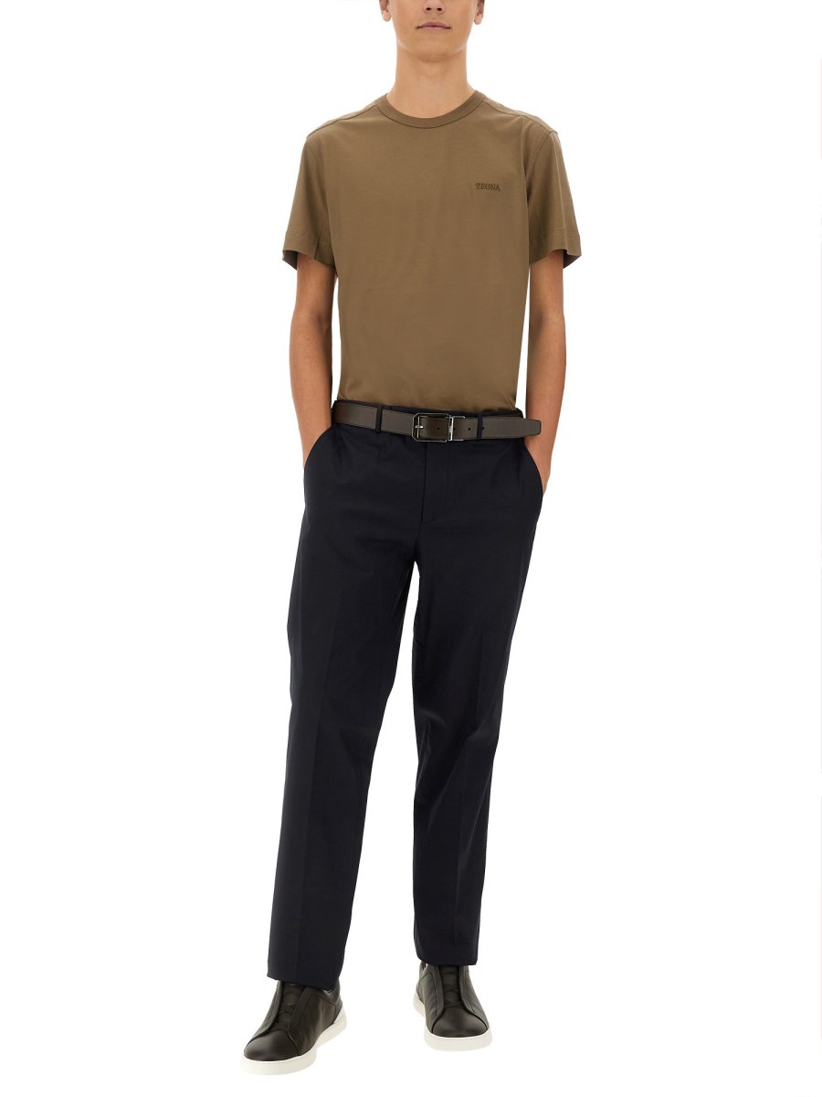 ZEGNA T-SHIRT CON LOGO