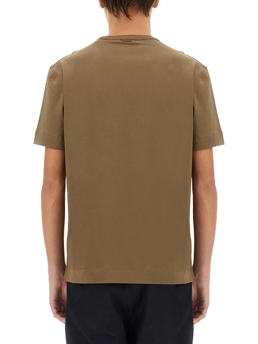 ZEGNA T-SHIRT CON LOGO