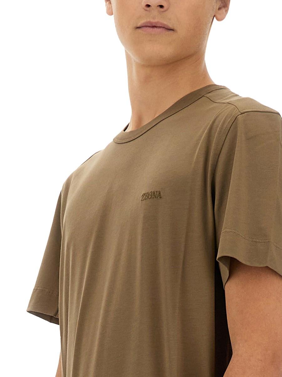 ZEGNA T-SHIRT CON LOGO
