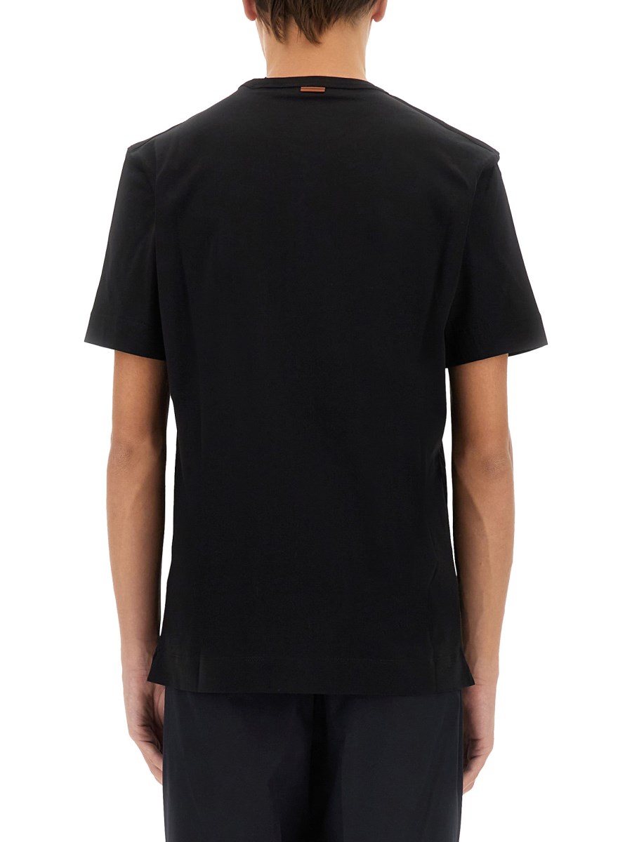 ZEGNA T-SHIRT CON LOGO