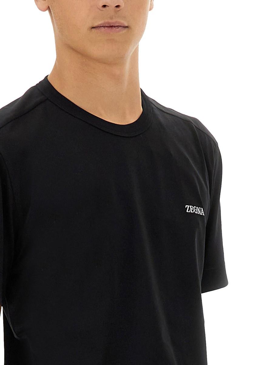 ZEGNA T-SHIRT CON LOGO