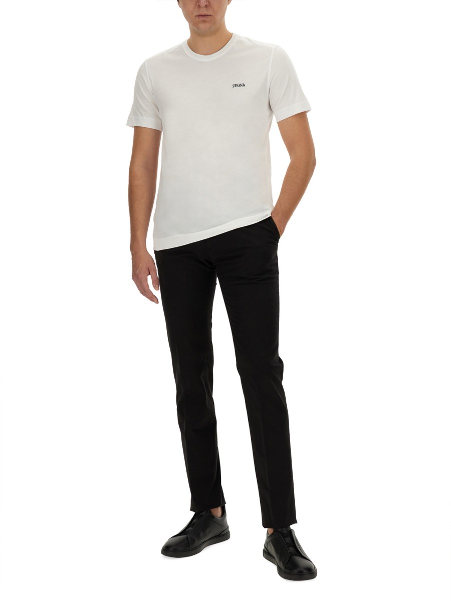 ZEGNA T-SHIRT CON LOGO