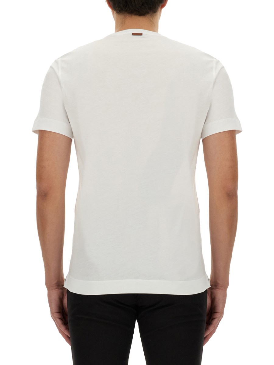 ZEGNA T-SHIRT CON LOGO