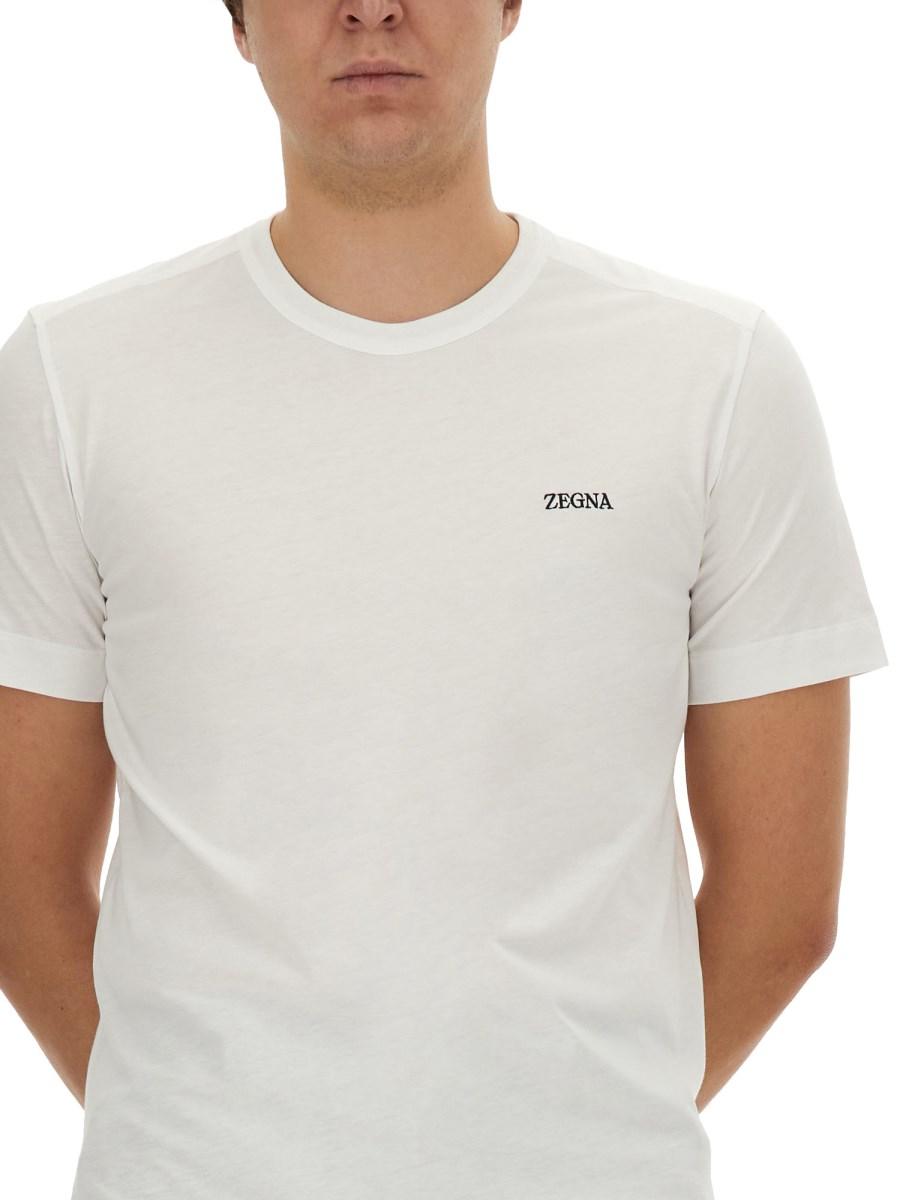 ZEGNA T-SHIRT CON LOGO