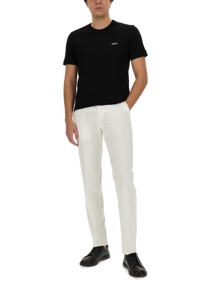 ZEGNA T-SHIRT CON LOGO