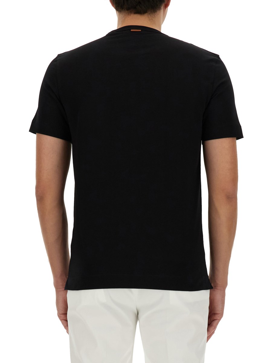 ZEGNA T-SHIRT CON LOGO