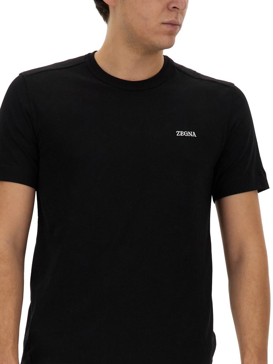 ZEGNA T-SHIRT CON LOGO