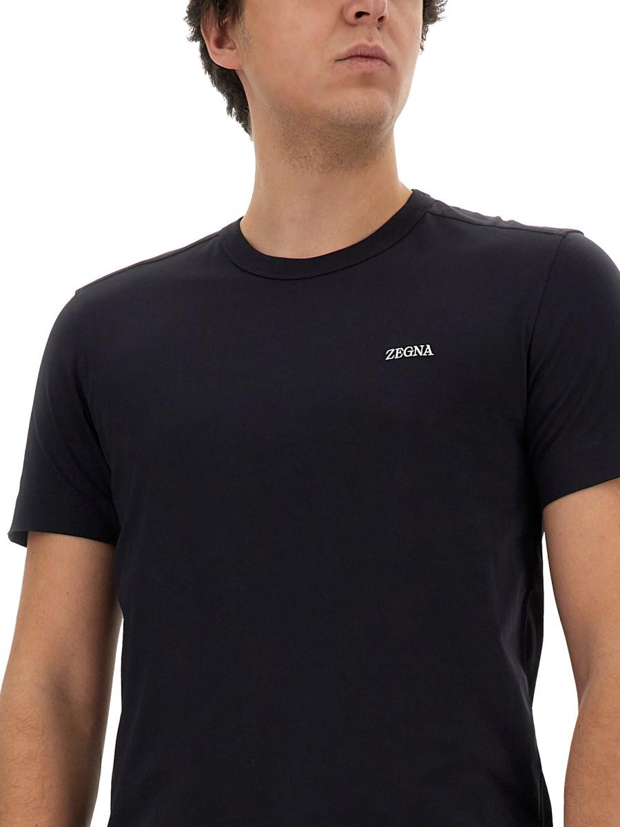 ZEGNA T-SHIRT CON LOGO