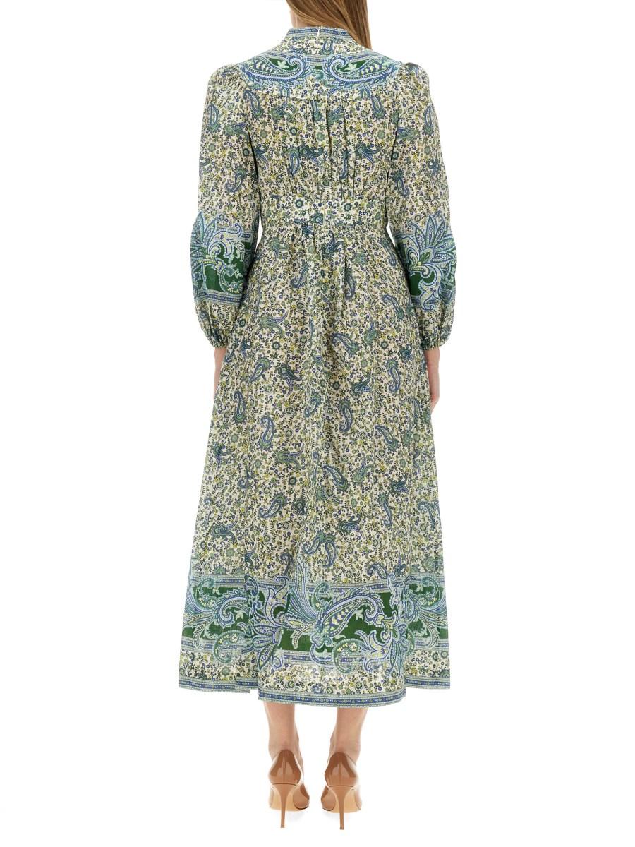 ZIMMERMANN ABITO MINI IN LINO
