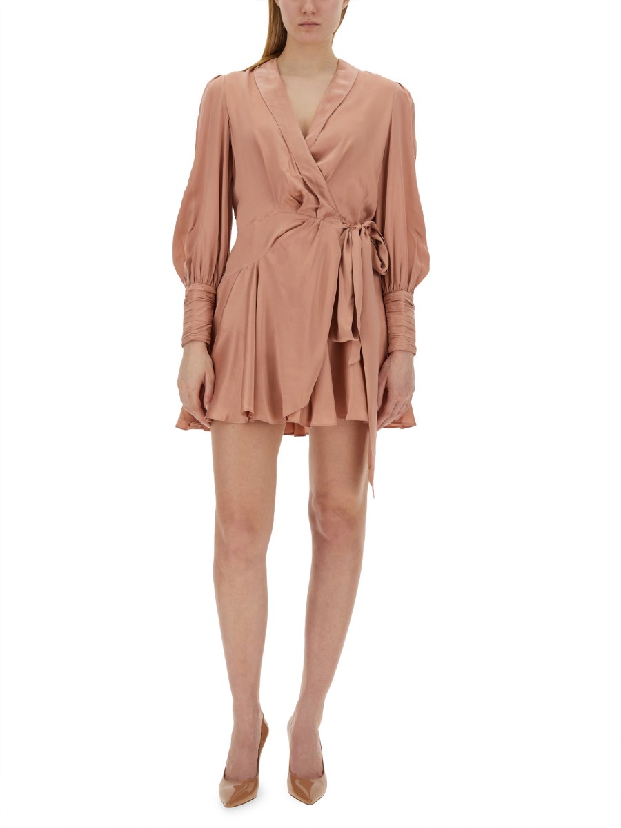 ZIMMERMANN ABITO MINI IN SETA
