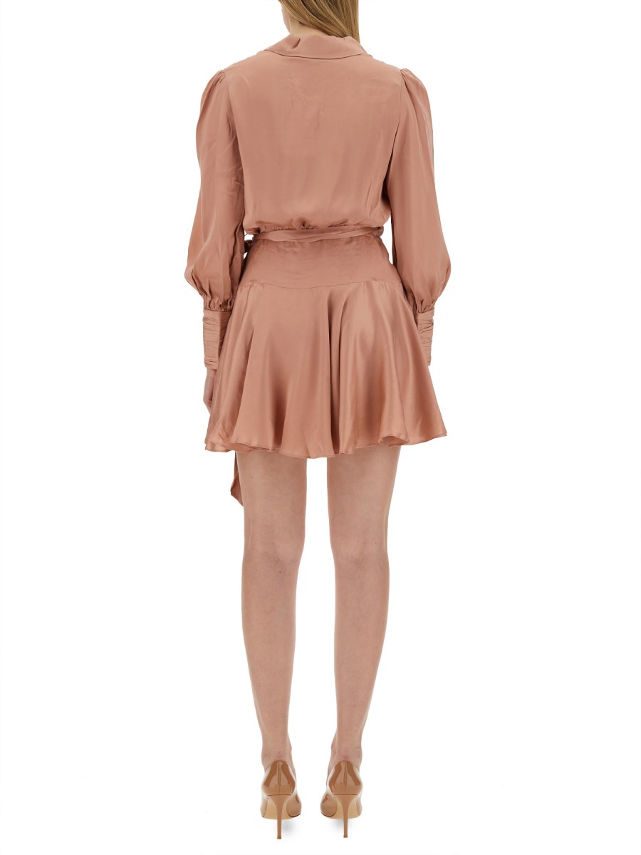 ZIMMERMANN ABITO MINI IN SETA