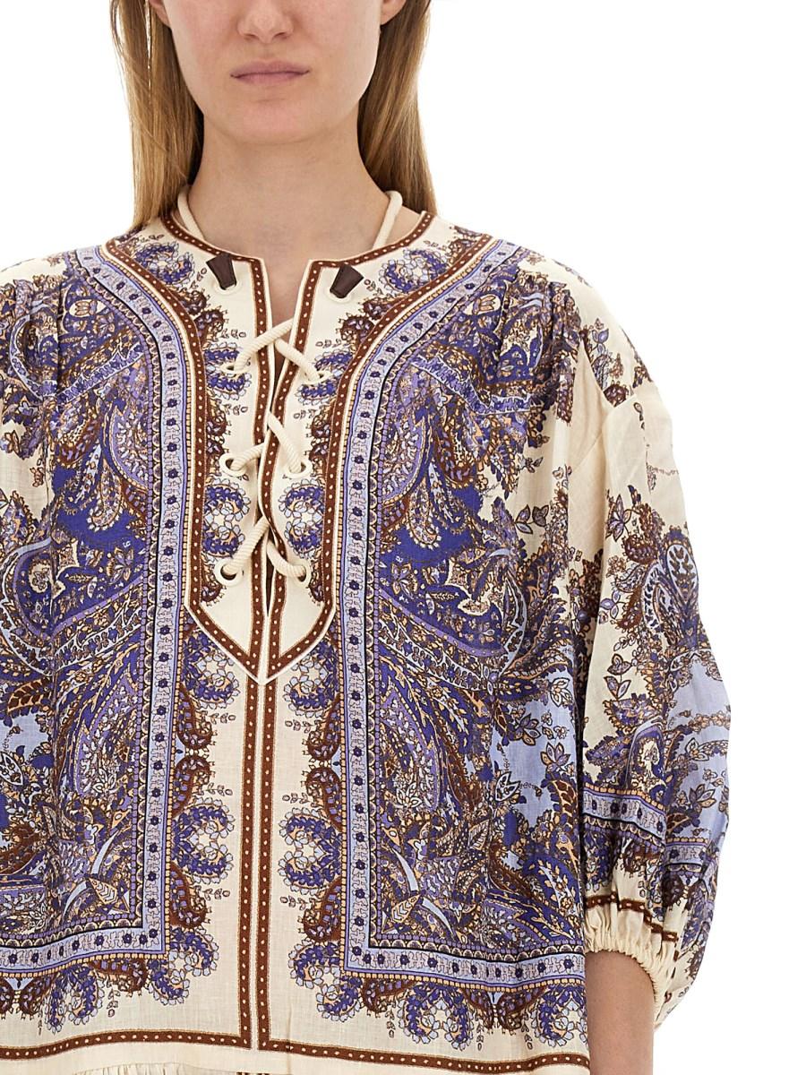 ZIMMERMANN ABITO OTTIE IN LINO