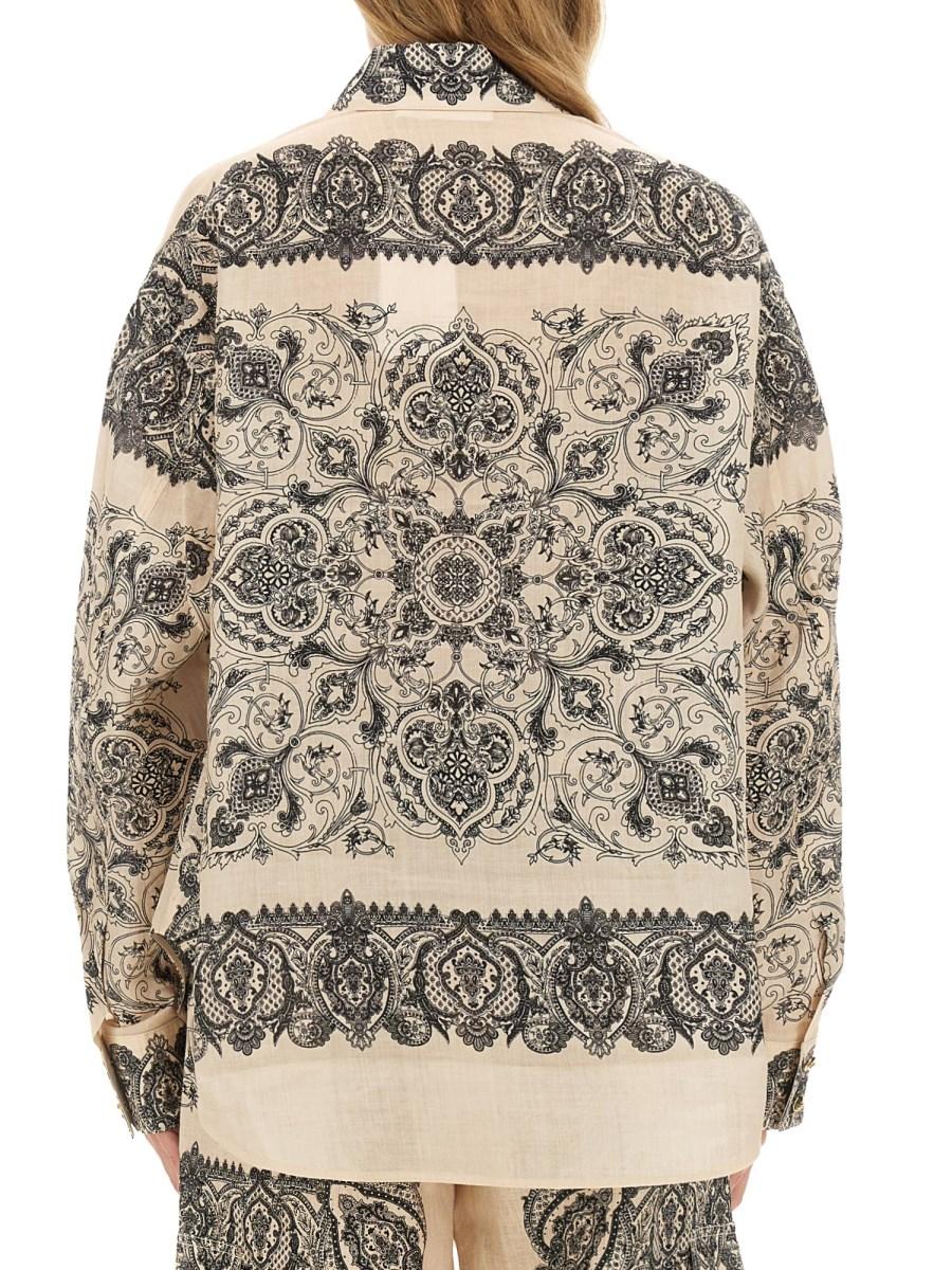 ZIMMERMANN CAMICIA CON STAMPA