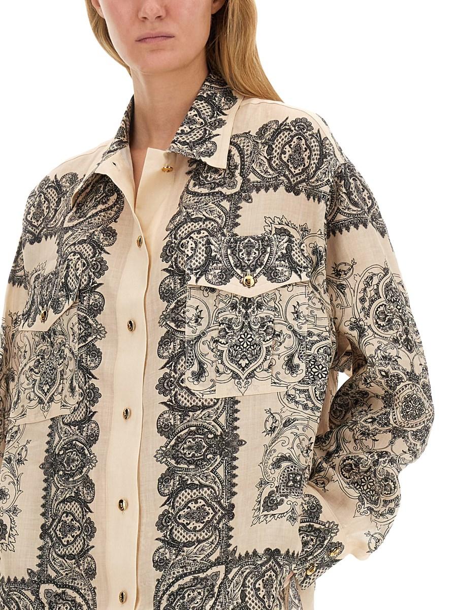 ZIMMERMANN CAMICIA CON STAMPA