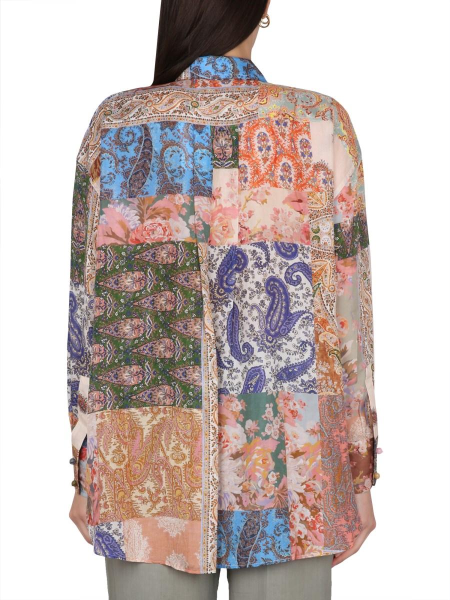 ZIMMERMANN CAMICIA DEVI IN SETA