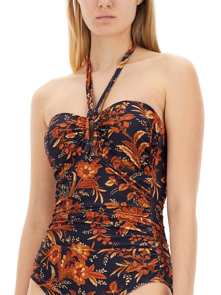 ZIMMERMANN COSTUME INTERO CON STAMPA FLOREALE