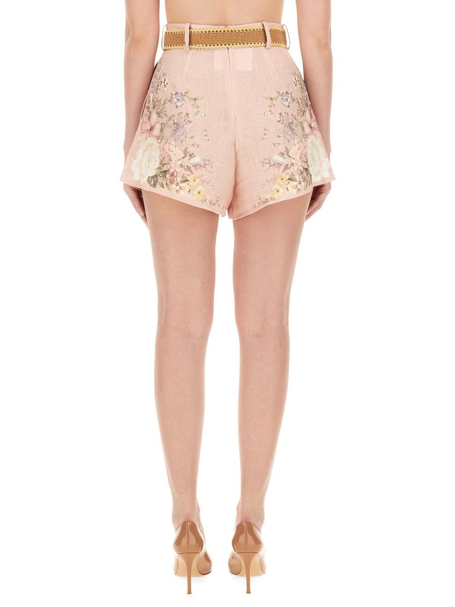 ZIMMERMANN SHORT IN LINO
