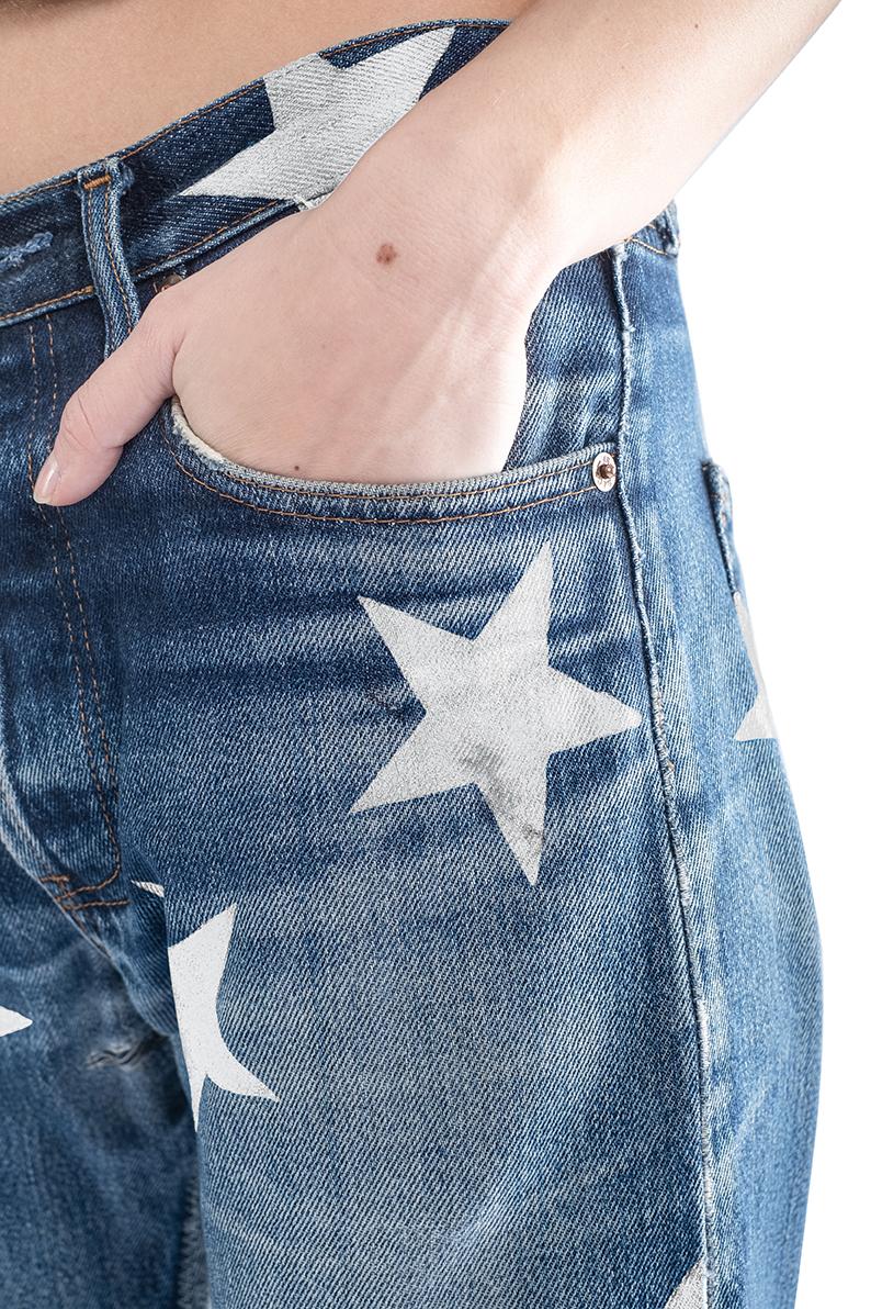 Rossano Perini BOYFRIEND ORIGINAL DENIM MS LAV.18 WHITE