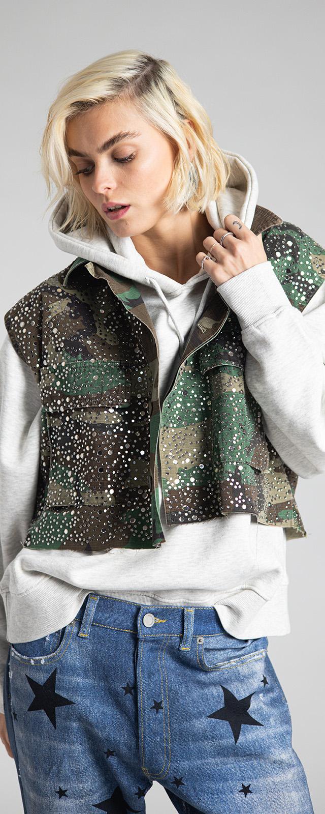 Rossano Perini JKT SLEEVELESS 36FW24