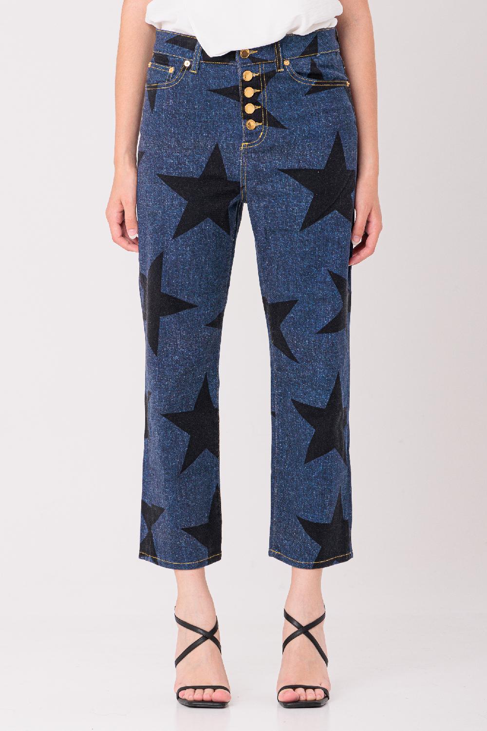 Rossano Perini LOOSE ART. DENIMSTARBLK