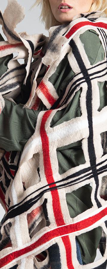 Rossano Perini SCARF WRAP 38FW24 BEIGE