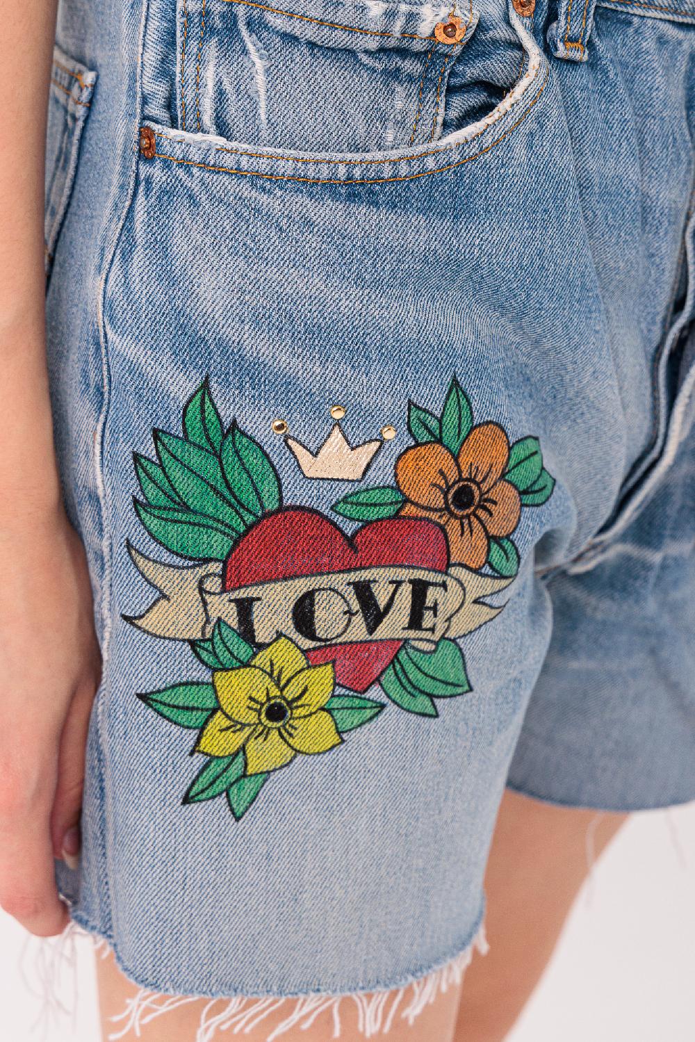 Rossano Perini SHORTS ART.43 TATTOO