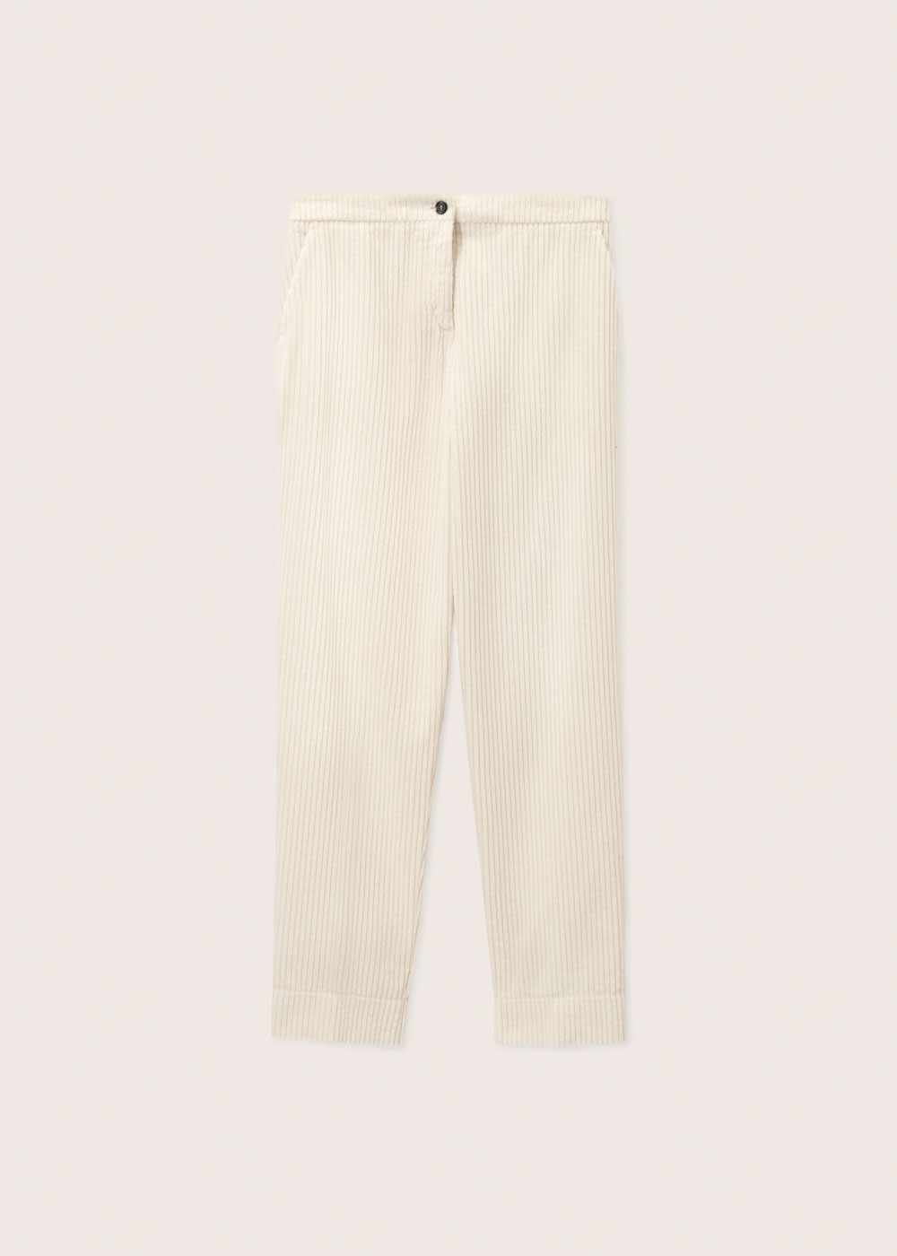 Rosso35 Pantalone Dritto Con Elastico Dietro In Vita