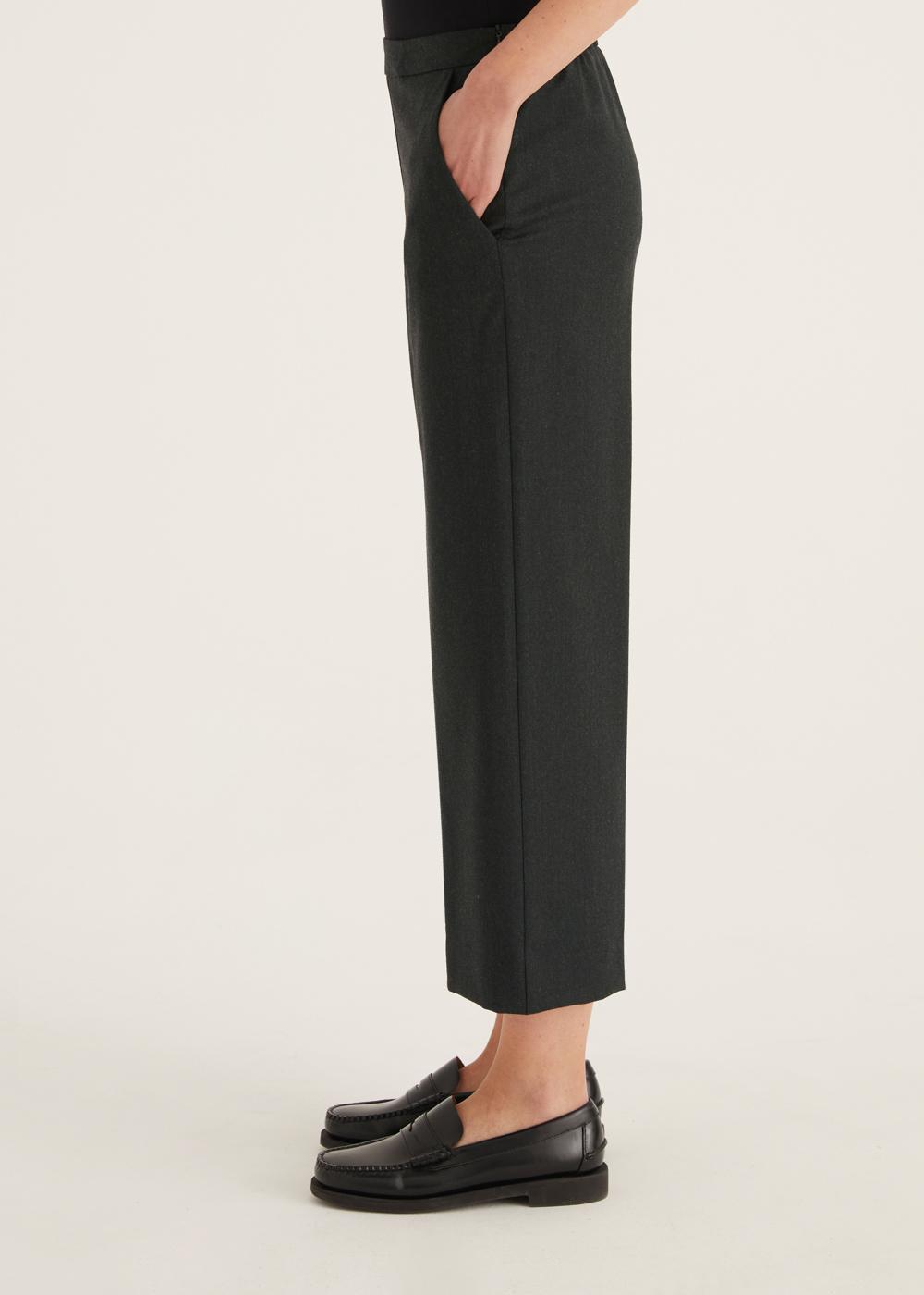 Rosso35 Pantalone Dritto Con Elastico Dietro In Vita