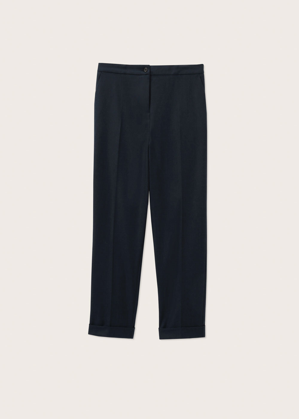 Rosso35 Pantalone Dritto Con Elastico Dietro In Vita