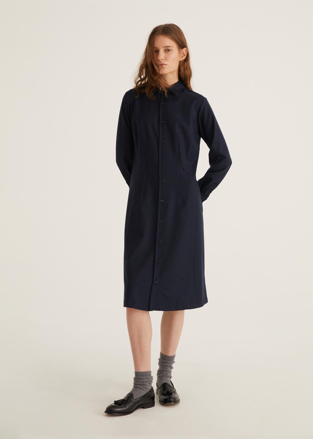 Rosso35 Abito camicia accostato