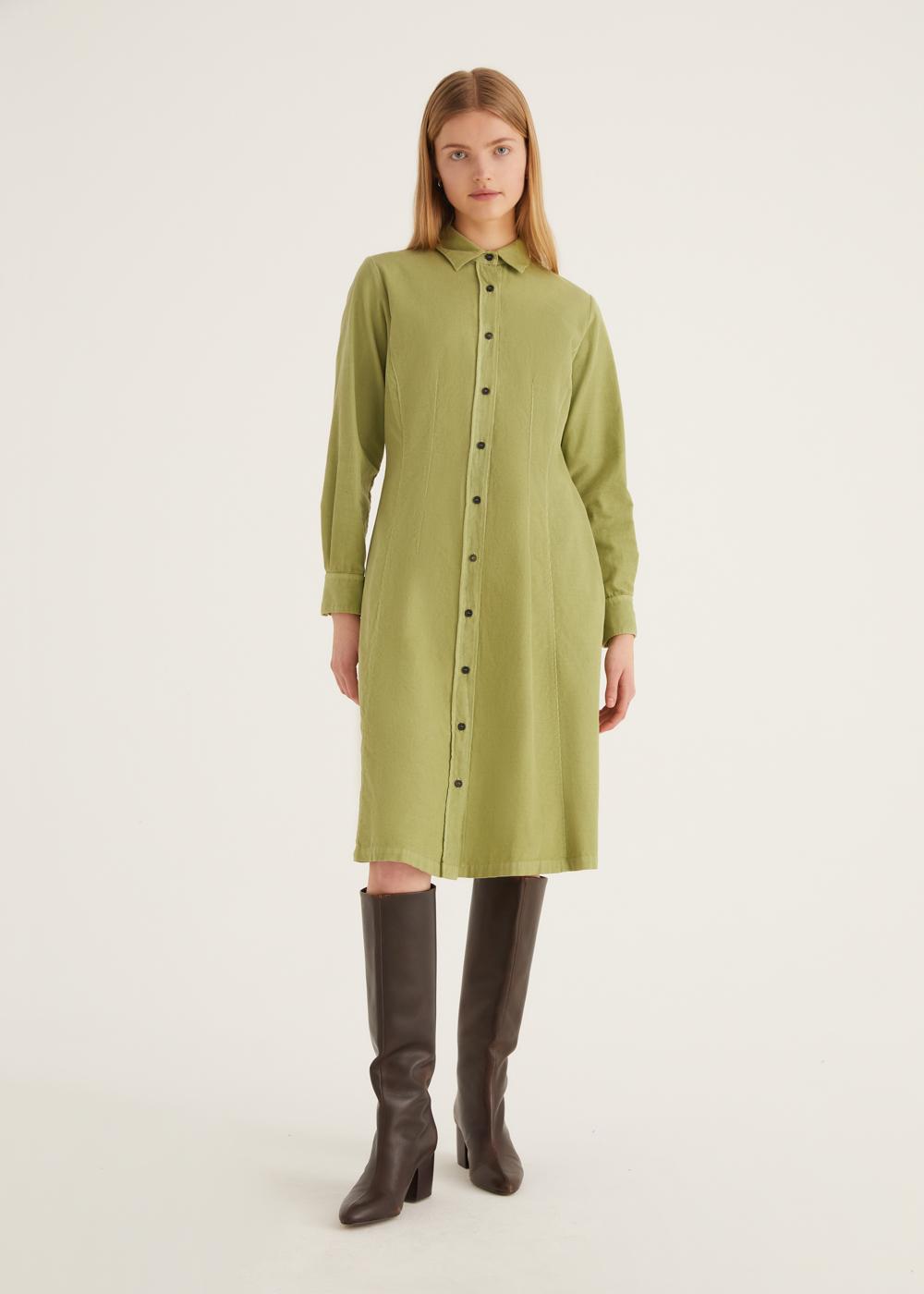 Rosso35 Abito camicia accostato