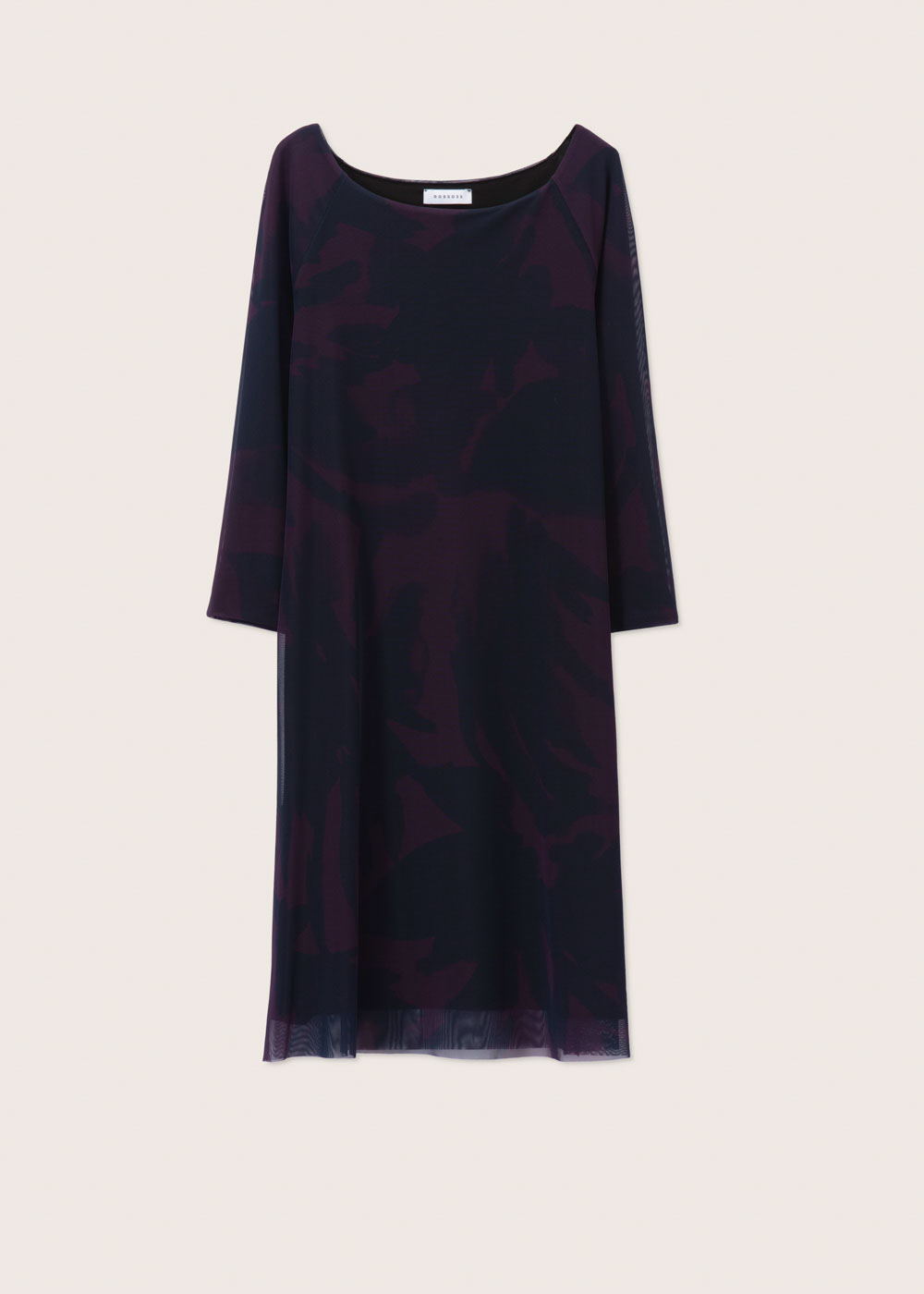 Rosso35 Abito Dritto Scollo A Barca