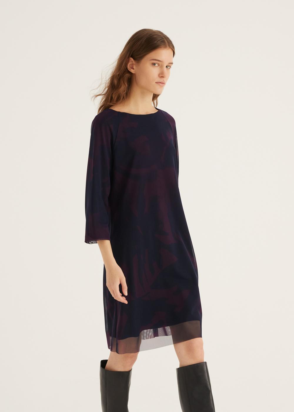 Rosso35 Abito Dritto Scollo A Barca