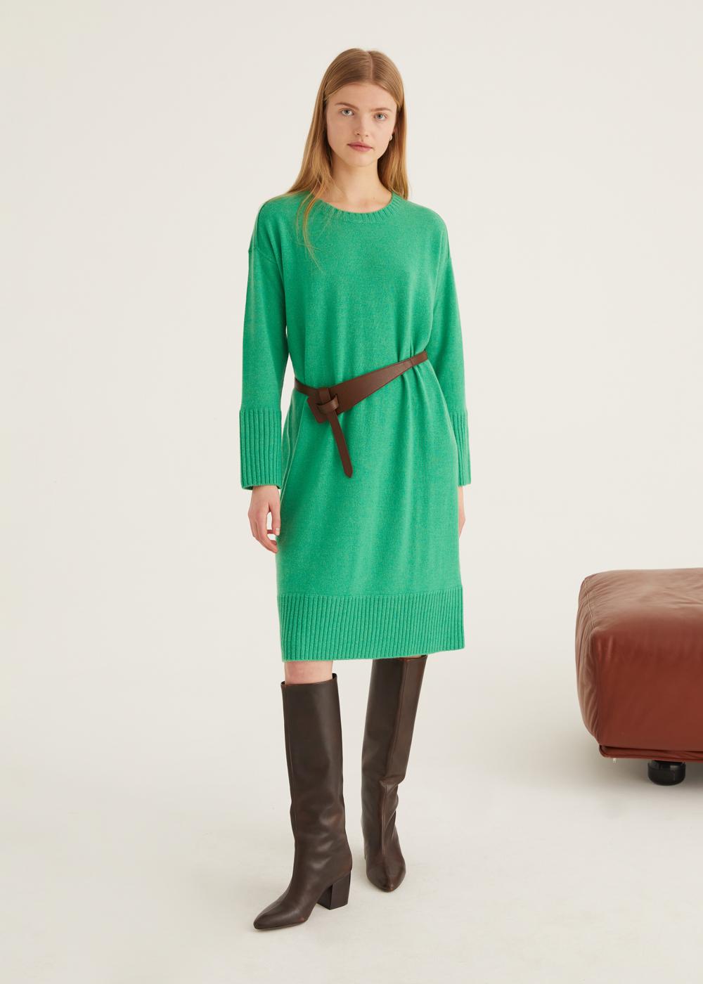 Rosso35 Abito girocollo in maglia