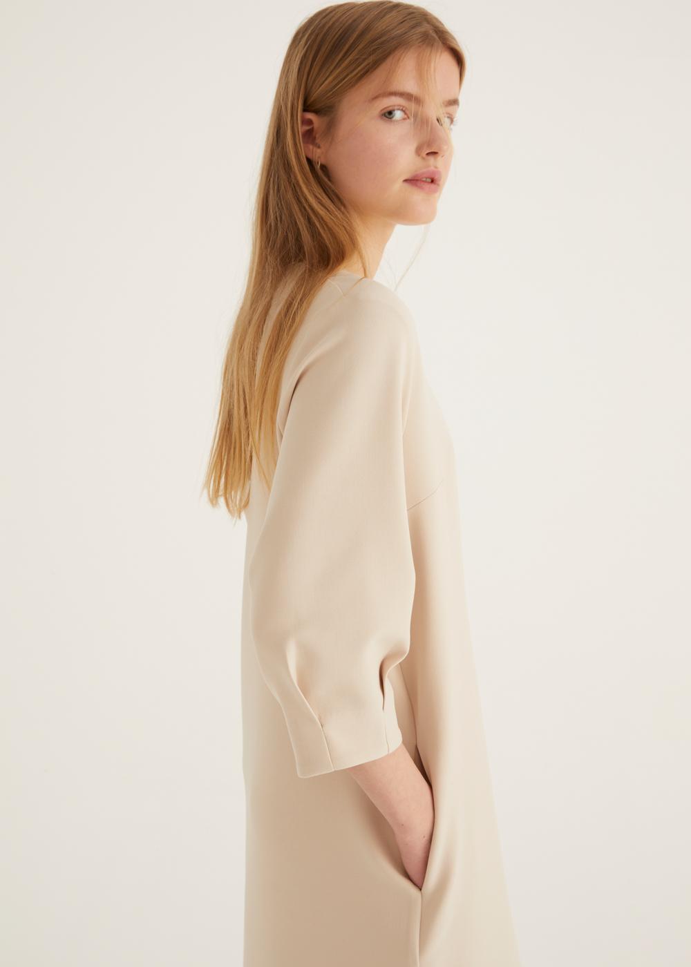 Rosso35 Abito Tubino Con Manica 3/4