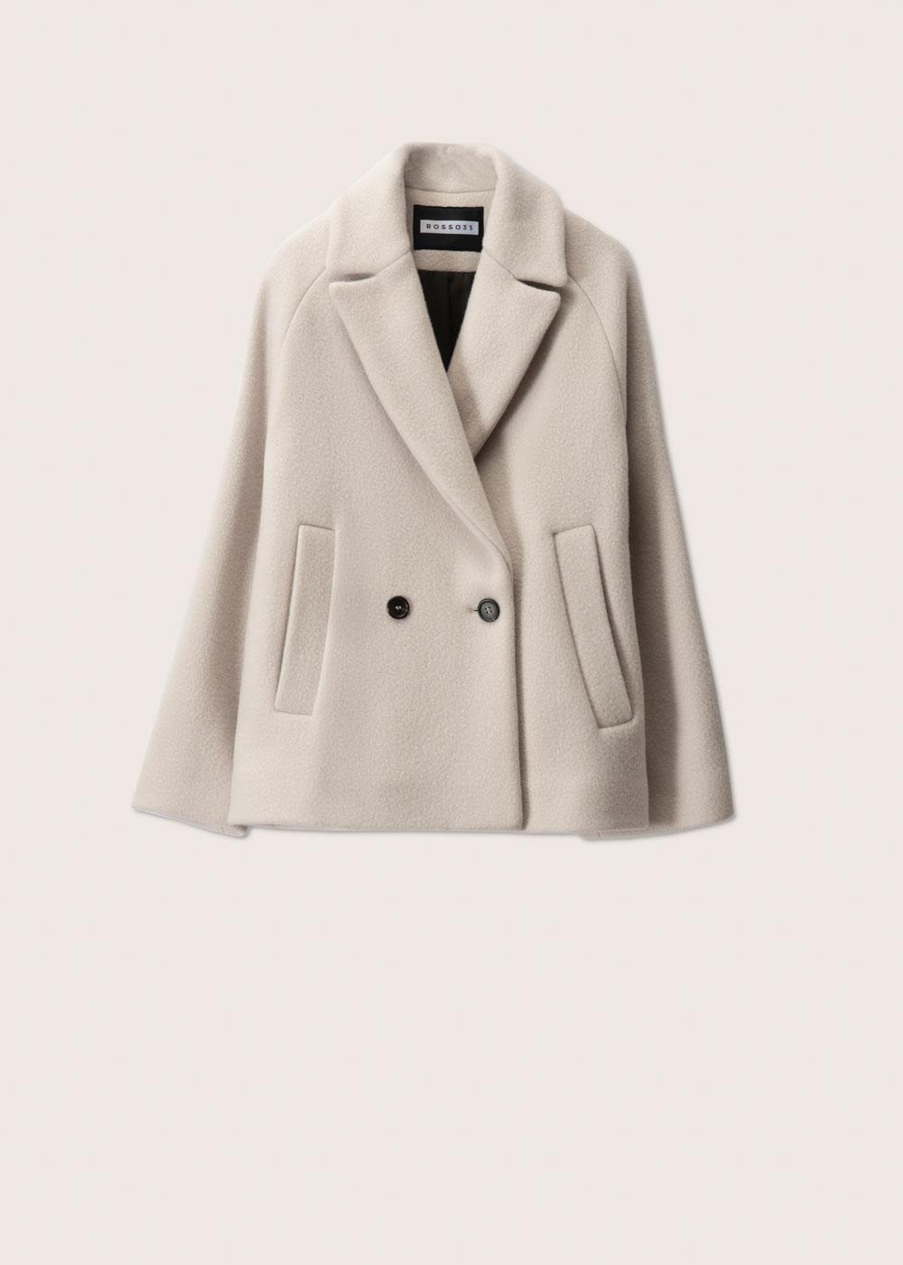 Rosso35 Caban Corto Doppiopetto