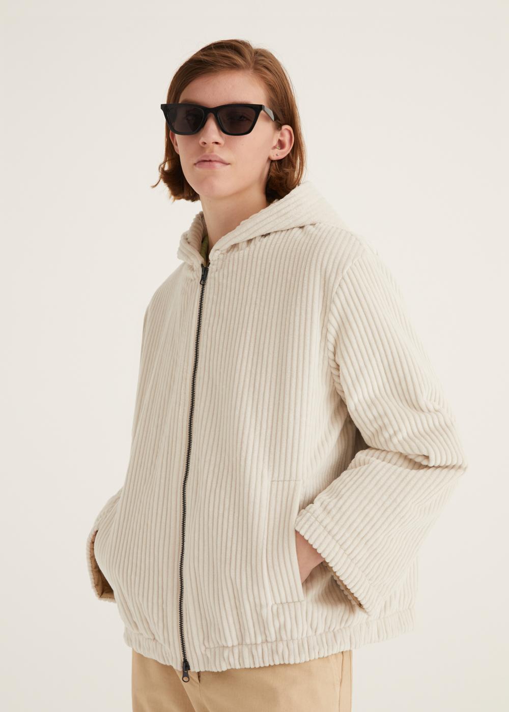 Rosso35 Caban Imbottito Con Cappuccio