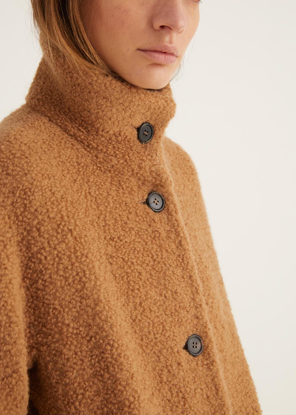 Rosso35 Cappotto Lungo Collo In Piedi