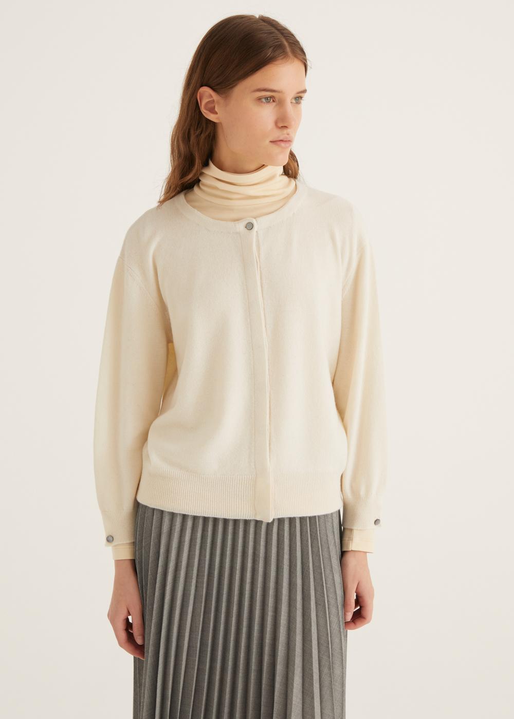 Rosso35 Cardigan Girocollo