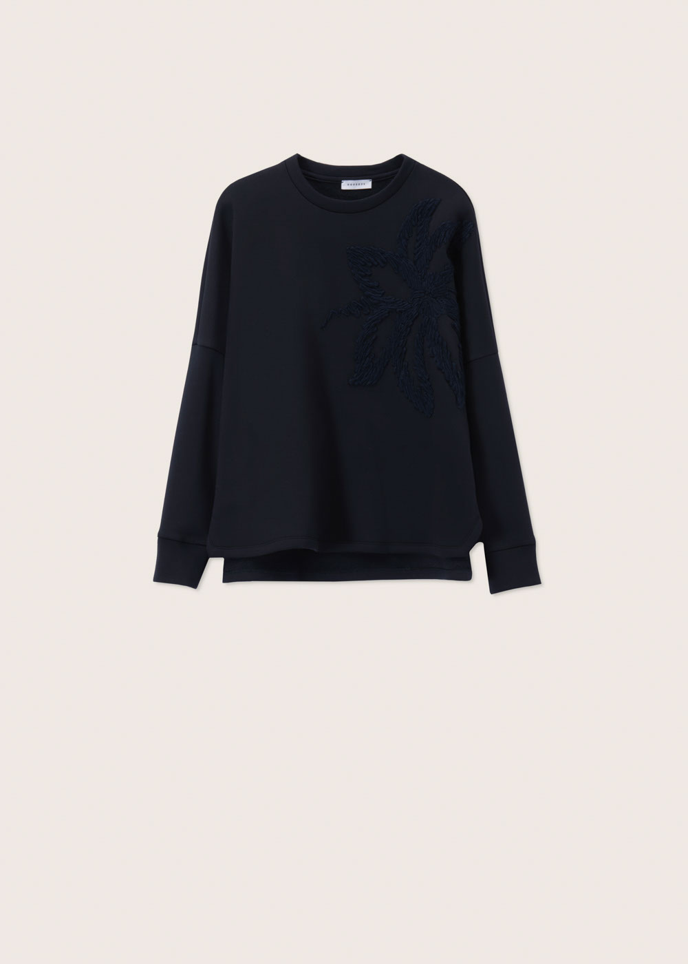 Rosso35 Felpa Ricamata