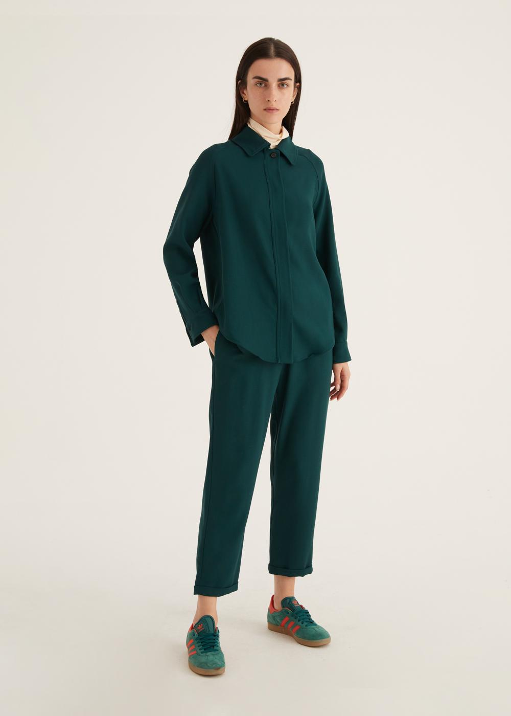 Rosso35 Giacca camicia oversized