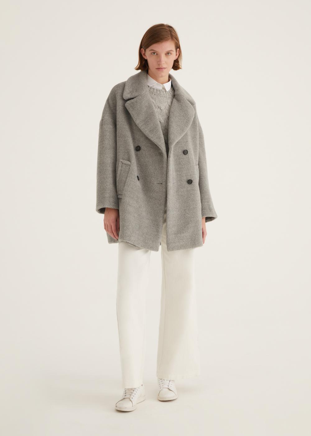 Rosso35 Gilet Girocollo Treccia