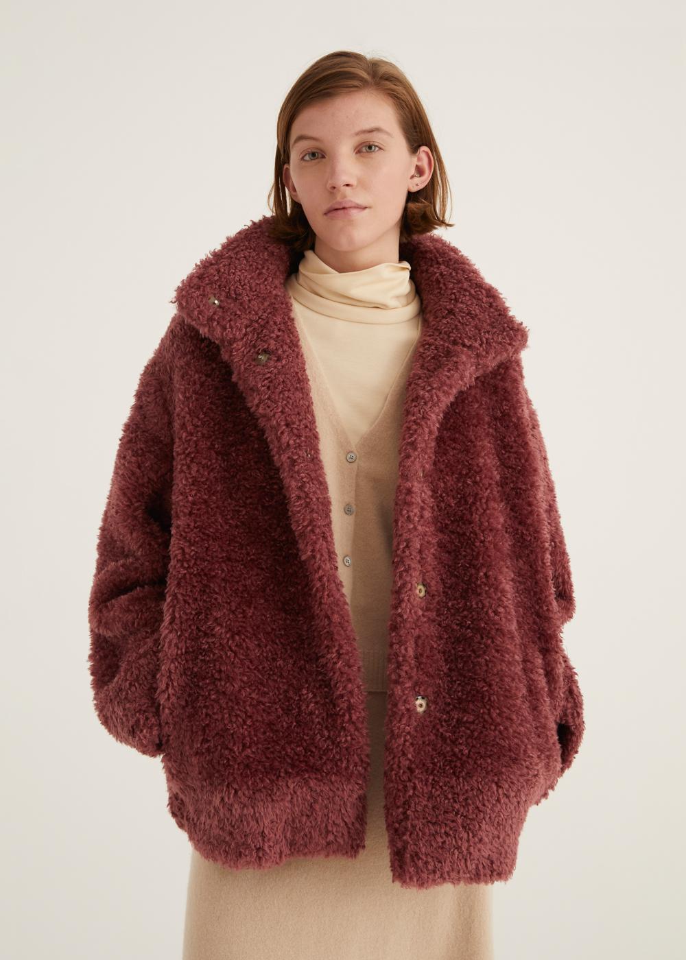 Rosso35 Giubbotto Con Collo In Piedi