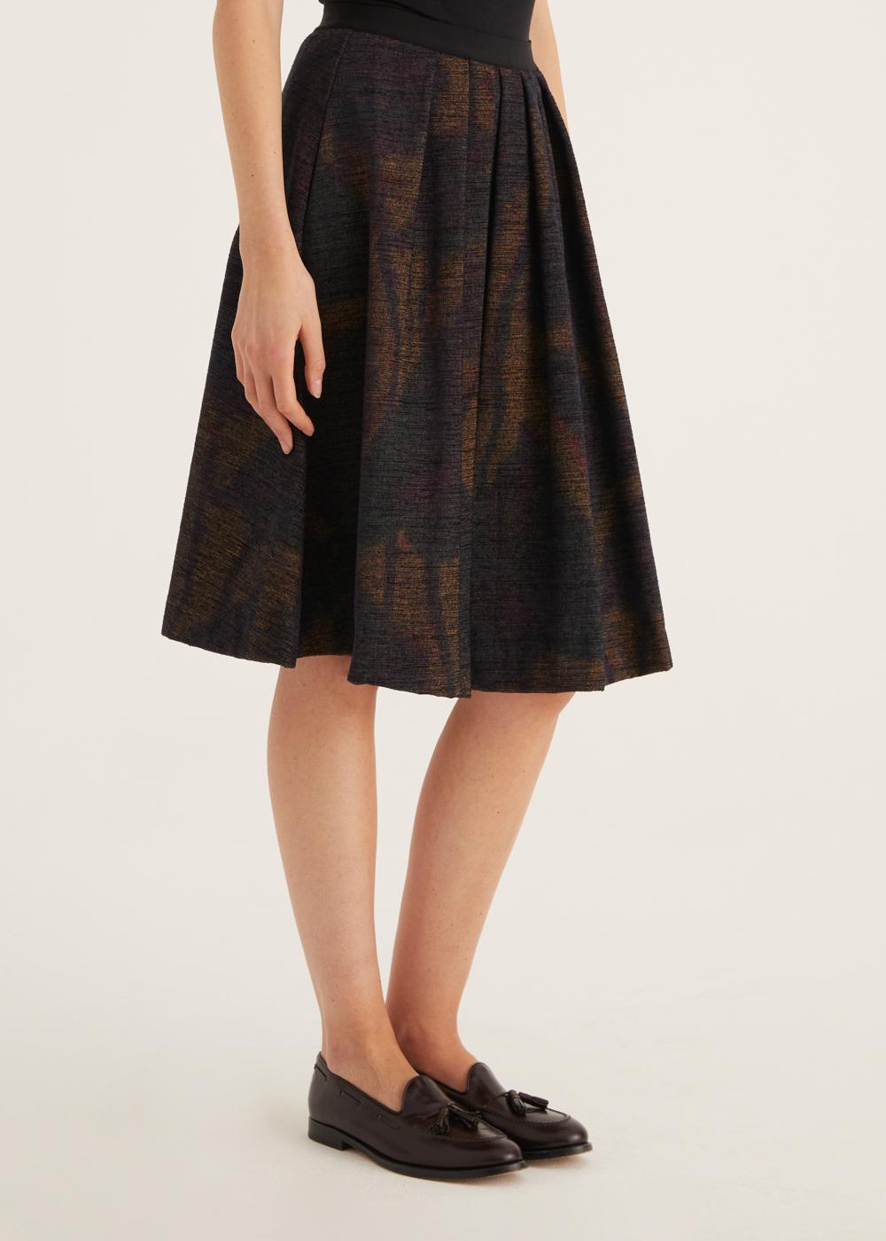 Rosso35 Gonna Con Pieghe